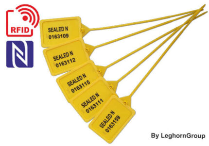 Sigiliu RFID cu serie numerica si cod unic